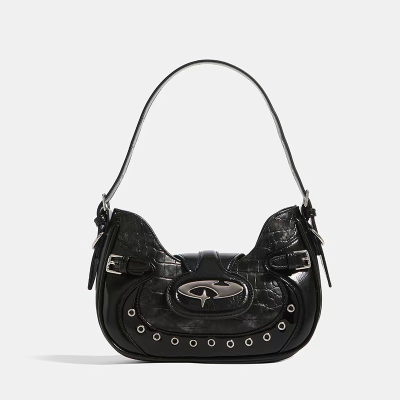 Noir Velvet Clutch